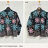 Palm & Daisy Velvet Suzani Jacket