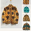 Palm Grove Velvet Suzani Jacket