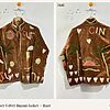 Palm Sunset Velvet Suzani Jacket