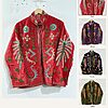 Peace Dove Velvet Suzani Jacket