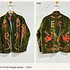 Peace Dove Velvet Suzani Jacket