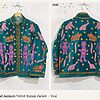 Playground Animals Velvet Suzani Jacket