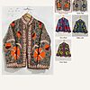 Pop Poppy Cotton Suzani Jacket