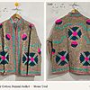 Pop Poppy Cotton Suzani Jacket