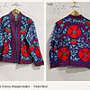Pop Poppy Cotton Suzani Jacket