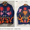 Sacred Heart Love Velvet Suzani Jacket