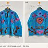 Sacred Heart Love Velvet Suzani Jacket