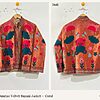 Teddy & Sunrise Velvet Suzani Jacket