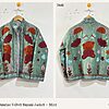 Teddy & Sunrise Velvet Suzani Jacket