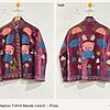 Teddy & Sunrise Velvet Suzani Jacket