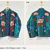 Teddy & Sunrise Velvet Suzani Jacket