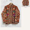 Terracotta Garden Cotton Suzani Jacket