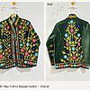 Tree of Life Vine Velvet Suzani Jacket