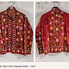 Tree of Life Vine Velvet Suzani Jacket