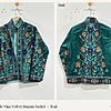 Tree of Life Vine Velvet Suzani Jacket