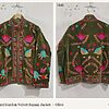 Tulip & Bird Garden Velvet Suzani Jacket