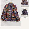 Tulip Lattice Cotton Suzani Jacket