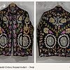 Twin Roundel Cotton Suzani Jacket