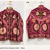 Twin Roundel Cotton Suzani Jacket