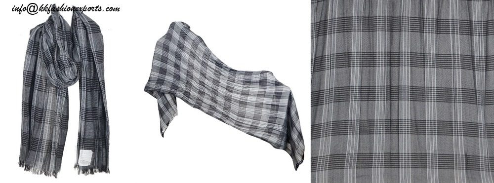 Viscose Yarn Dyed Scarf 13243
