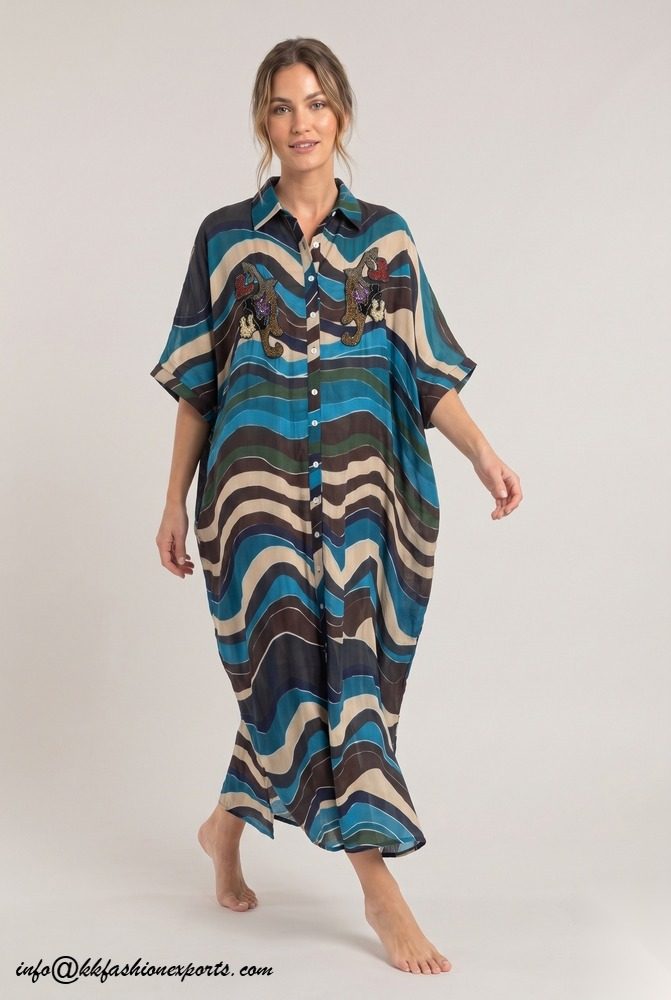 Printed Cotton Dress CP2958LD
