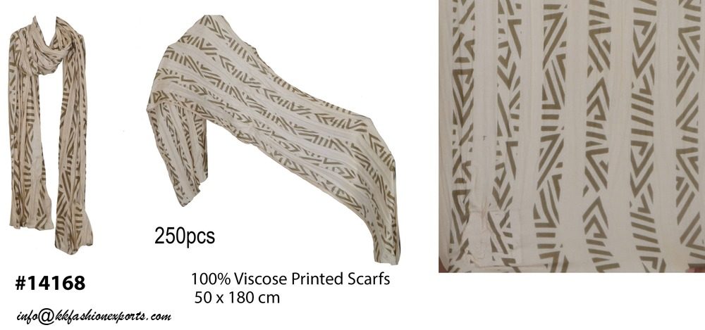Viscose Printed Stole 14168