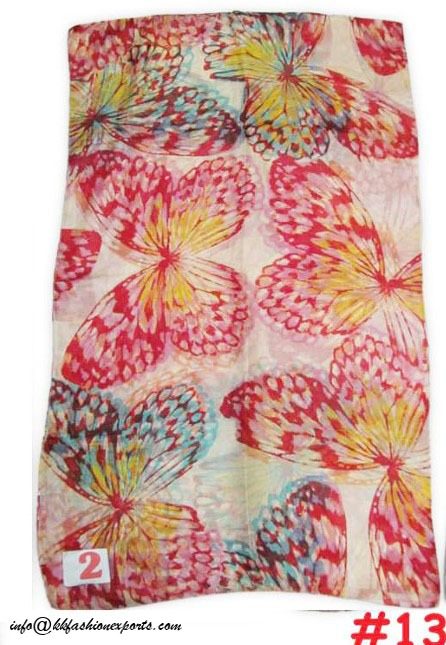 Silk Printed Stole 13929