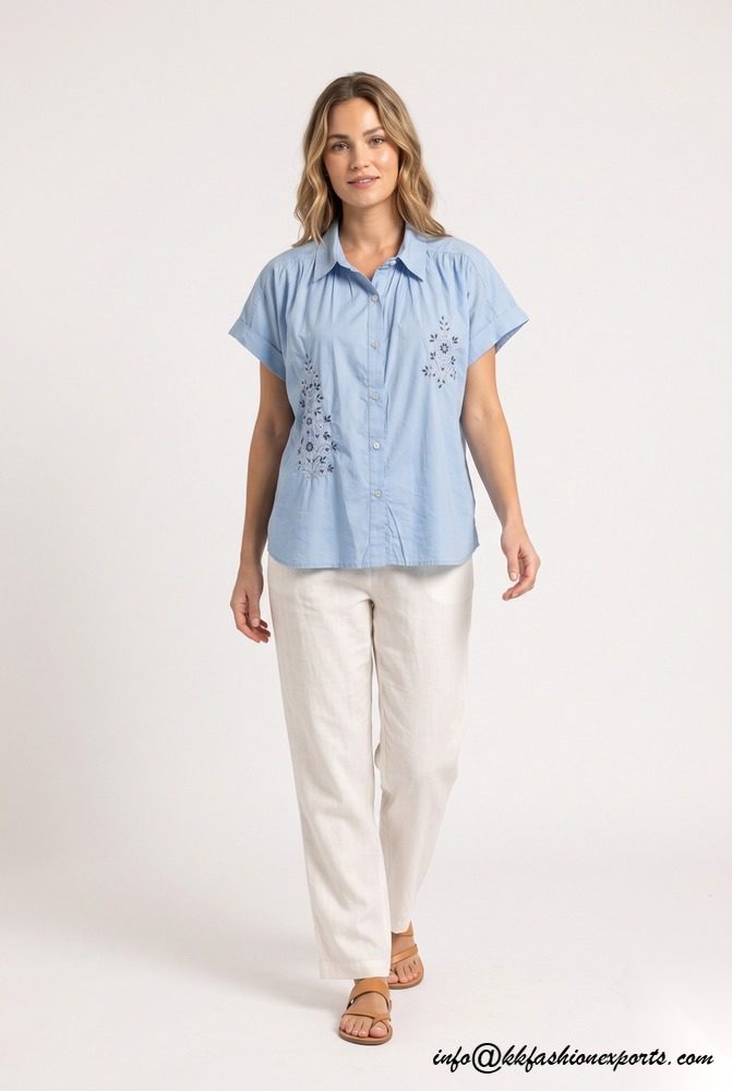 Printed Polyester Shirt PP414S