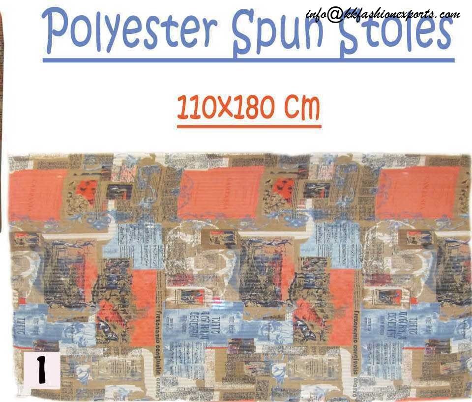 Polyester Printed Scarf 14584