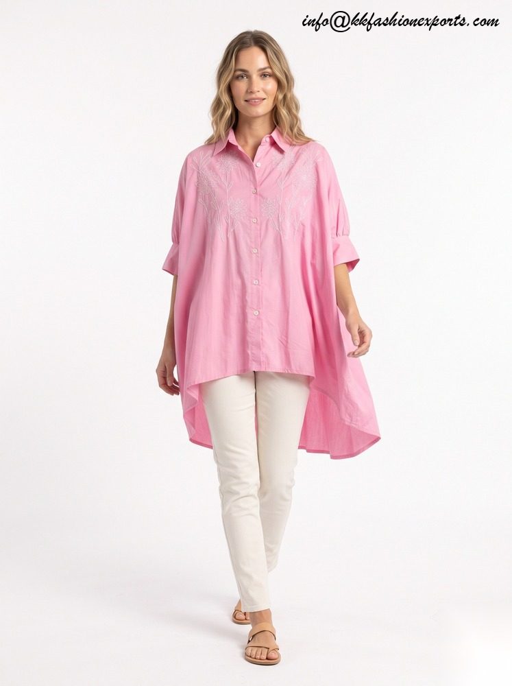 Solid Cotton Shirt CS2096S