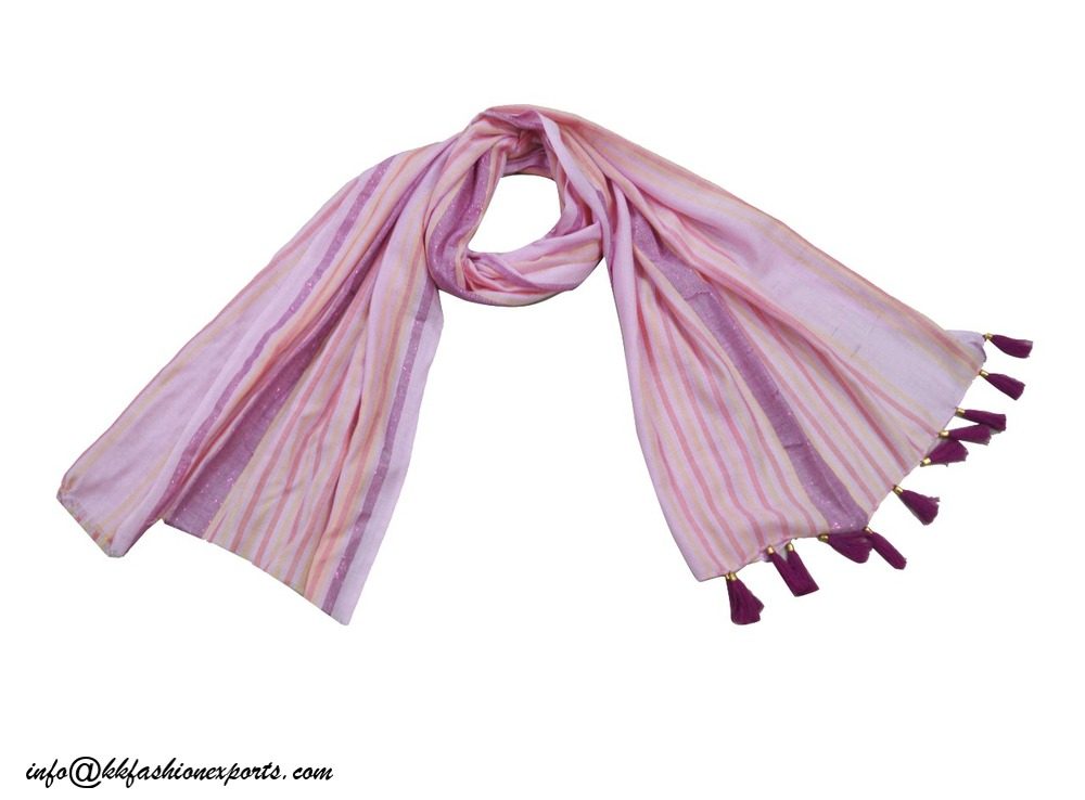 Rayon Lurex Stole 15456