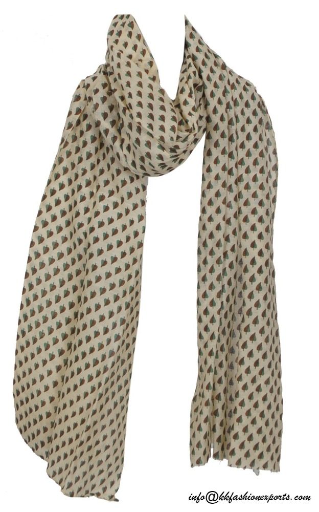 Cotton Printed Stole 13428