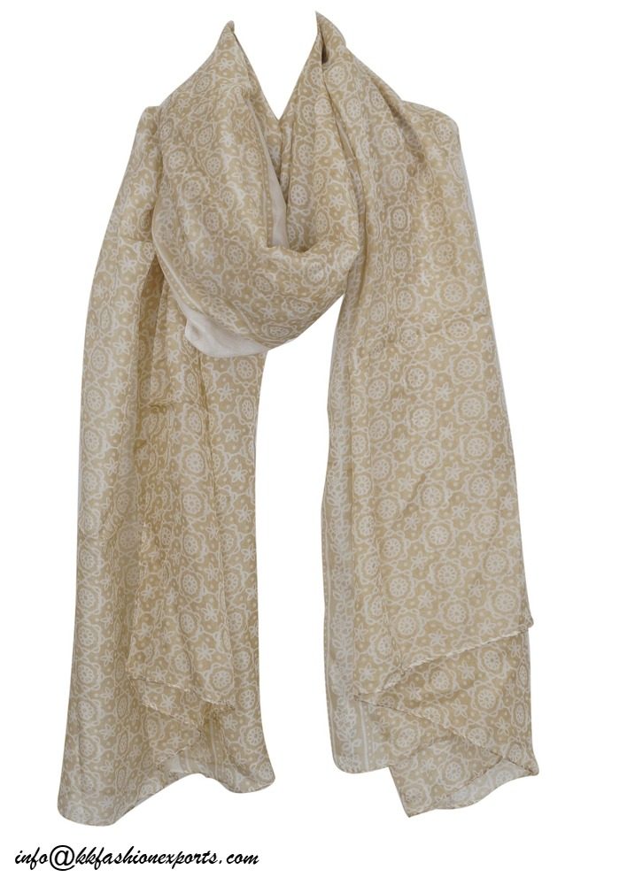 Silk Printed Scarf 14828