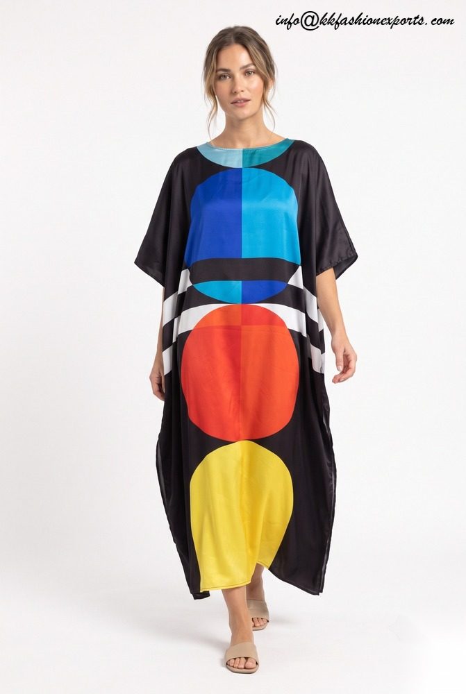 Printed Polyester Long Kaftan PSE2022LK