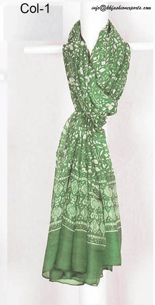 Silk Printed Scarf 13254