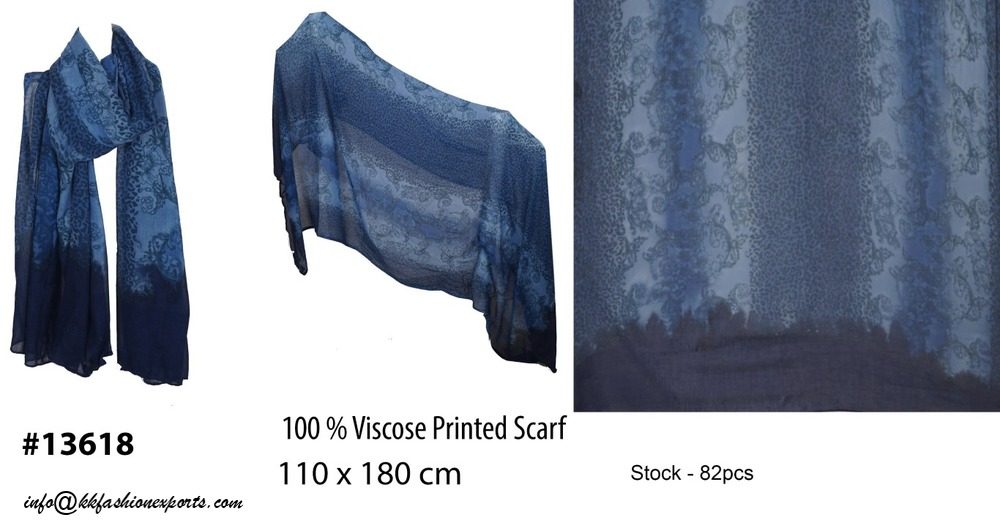 Polyester Printed Scarf 13618