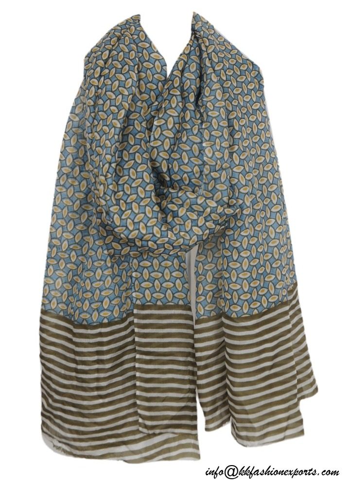 Cotton Printed Scarf 13447
