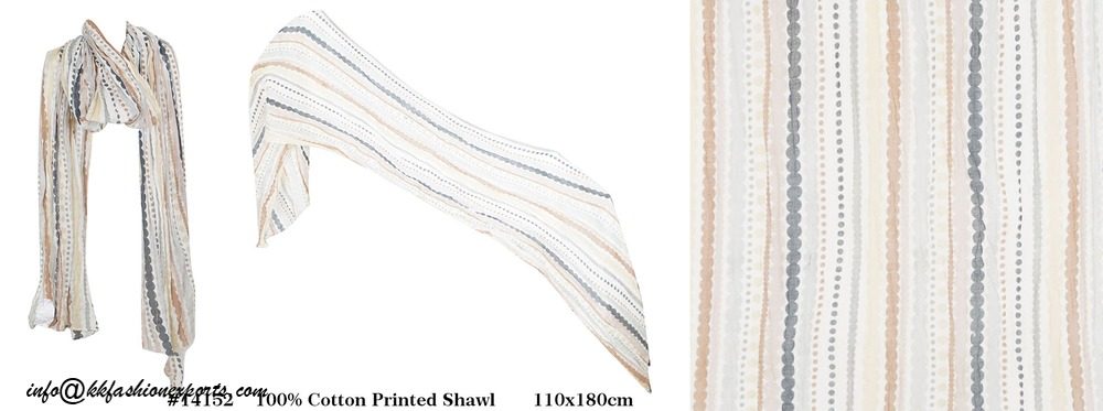 Cotton Printed Scarf 14152
