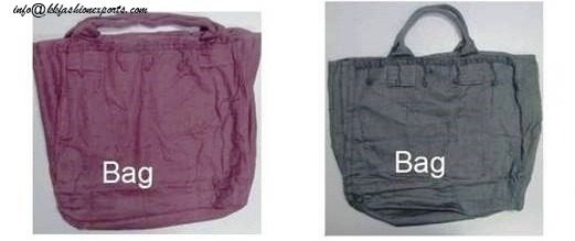 Cotton Solid Dyed, Lace Bag 13327B
