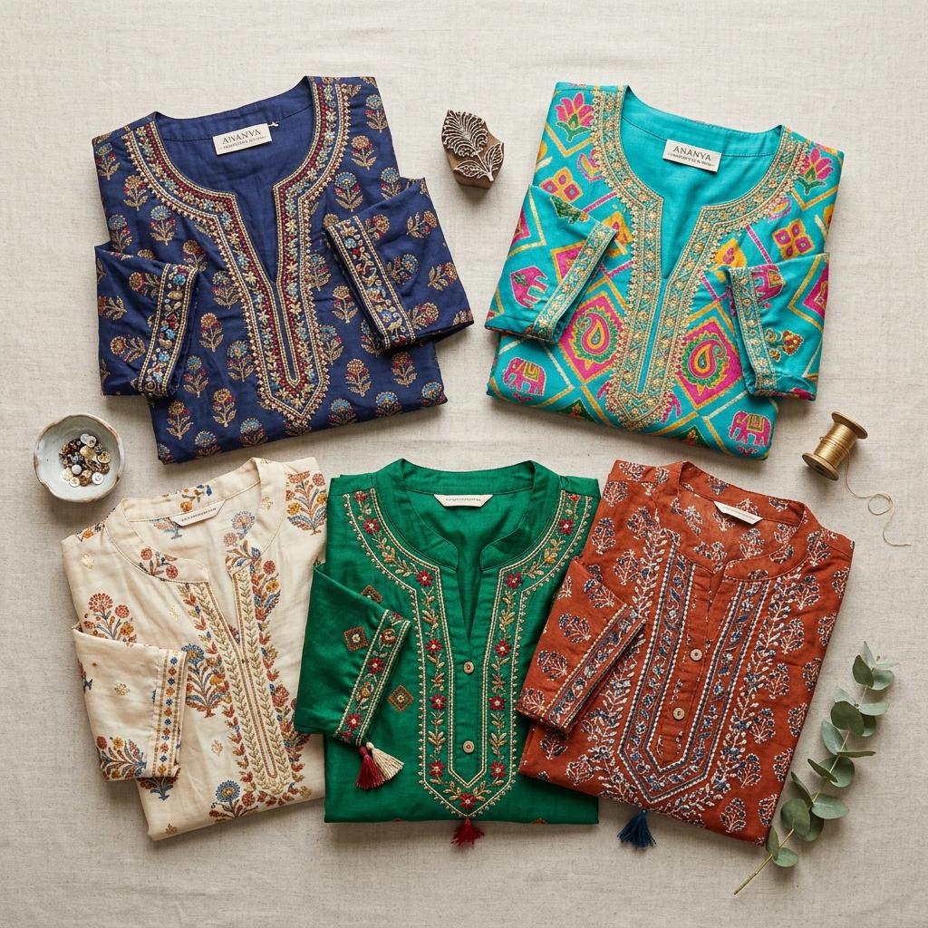 Wholesale Custom Printed Kaftans Collection